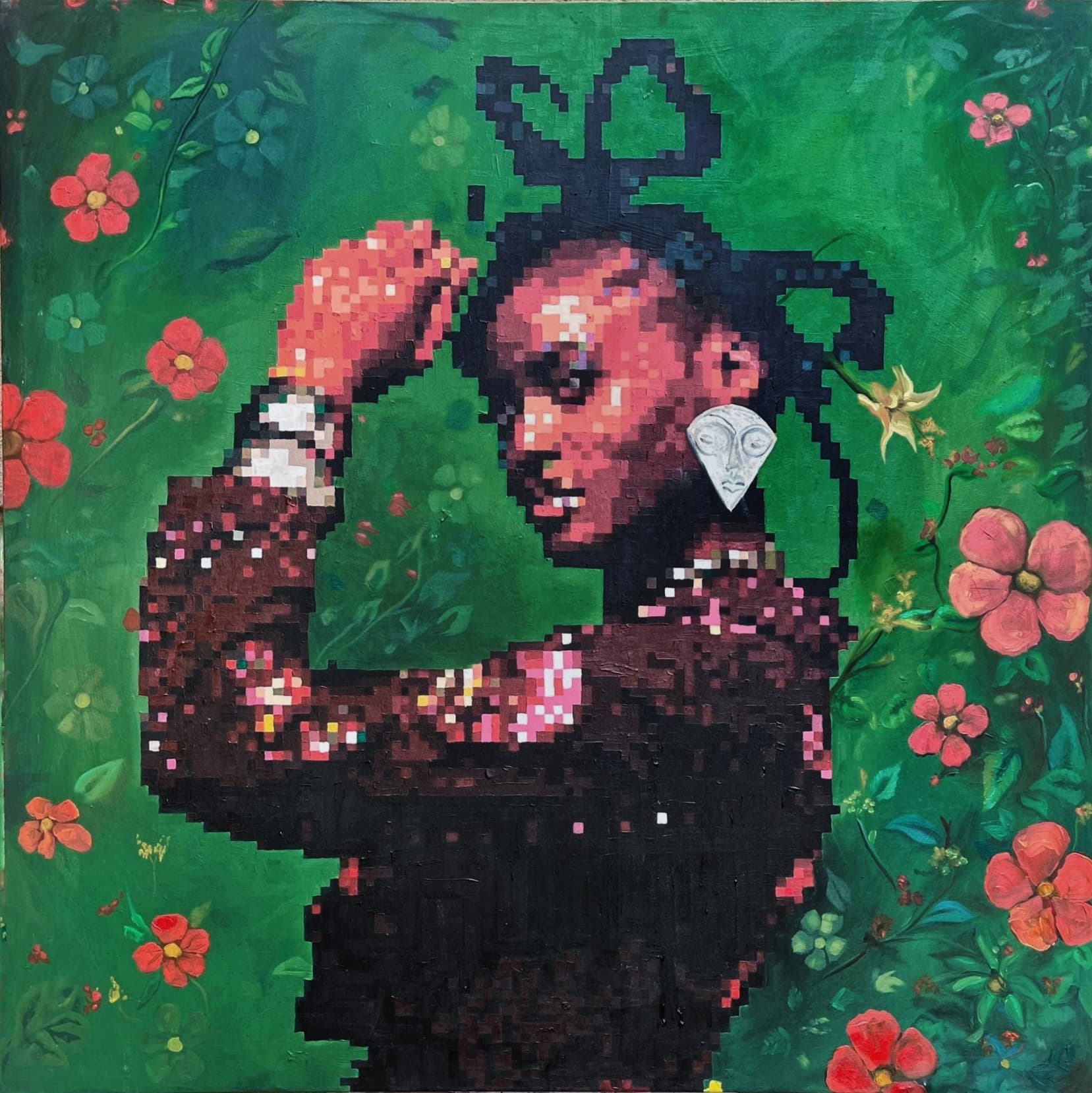 Artwork: The Muse by Fred Komayombi