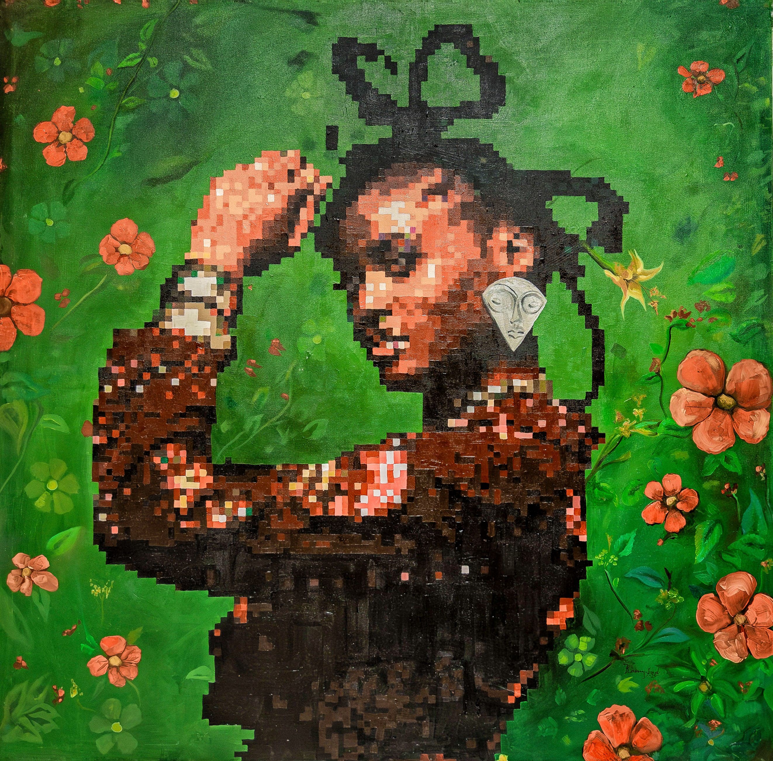 Artwork: The Muse by Fred Komayombi